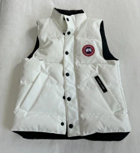 Canada Goose Jugend Unisex Größe Medium 10-12 Jahre weiß Vanier Weste - Bild 1 von 5