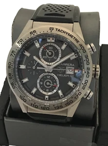Orologio TAG Heuer Carrera calibro HEUER 01 CAR208Z automatico prodotto in titanio - Foto 1 di 12