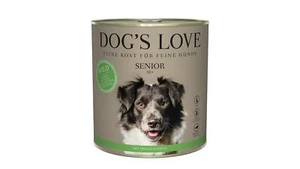 Dog's Love Senior Wild Zucchini Johanniskraut 6x 800 g Nassfutter getreidefrei - Bild 1 von 1