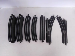 22 HO Bachmann E-Z Black Roadbed Track w/ Lf. & Rt. Manual Switches, Mint - Picture 1 of 13