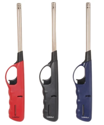 12 x Stabfeuerzeug XXL Feuerzeug 27 cm befüllt & nachfüllbar Gasfeuerzeug Gas