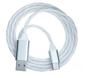 USB 3.1 Shining Cable 1 M Type C Plug To 2.0 A Plug Adapter IN Colourful - Zdjęcie 1 z 4