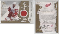 2007-08 Upper Deck Artifacts Frozen Gold /25 Henrik Zetterberg #FA-HZ Patch