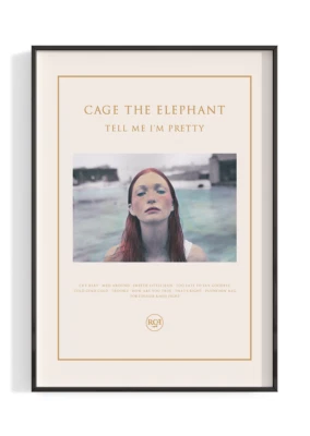 Cage The Elephant 'Tell Me I'm Pretty' Poster - Wall Decor, No Frame - Image 1 of 4
