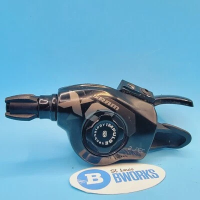 SRAM XO Double Shifter Left/Front MTB Mountain Bike Bicycle Carbon   b19 - Image 1 of 4