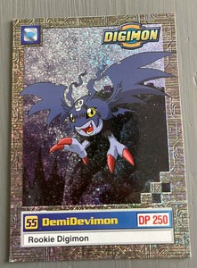 DemiDevimon Holo #55 Digimon Card 1999 4 of 32
