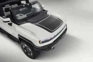 GM 84973874 2024 HUMMER EV VINYL HOOD DECAL - Picture 1 of 6