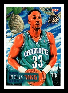1993-94 Fleer Pro-Visions "Next in Line" Alonzo Mourning #234 Charlotte Hornets - Picture 1 of 2