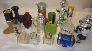 Lot of 14 AVON Collectible Decanters Football, Fishing Reel, Excalibur... Empty - Picture 1 of 9