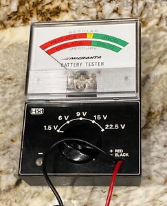 VTG Micronta Battery Tester Cat. No. 22-030 Tested w/Paperwork and Manual - Picture 1 of 9