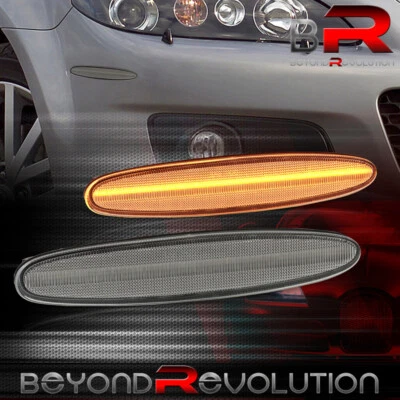 For 2003-2008 Mazda 6 Replacement Clear Reflector LED Sidemarkers Lights Lamps - Image 1 of 4