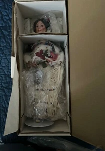 Morning Song Cheyenne Indian Bride Maiden Porzellan Puppe Danbury Mint Judy Belle - Bild 1 von 6