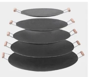 WOK Pfanne Asiapfanne Sac Kavurma Tandir Tava Ø30cm 35cm 40cm 45cm 50cm Poignée - Bild 1 von 17