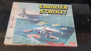 VINTAGE 1977 MILTON BRADLEY WW2 WAR "CARRIER STRIKE" BOARD GAME - Picture 1 of 9