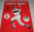 Tony Conigliaro Boston Red Sox Poster TC Night 1983 MT 17 X 21 Free Postage