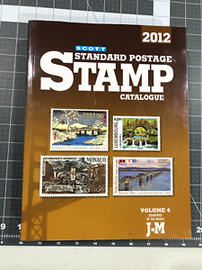 Scott 2012 J-M Catalog Volume 4 of Worldwide Stamps In Color NICE