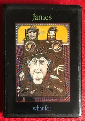 James - What For - UK Ltd Edition Cassette Single Plastic Case NEG 31C - Image 1 of 4