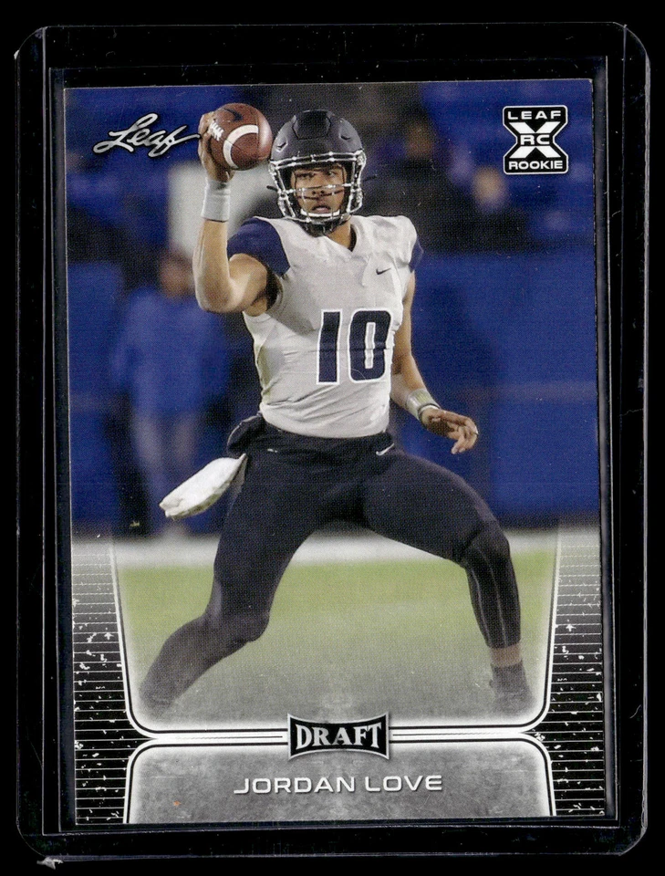 2020 Leaf Draft #11 Jordan Love Near mint or better - Image 1 of 2