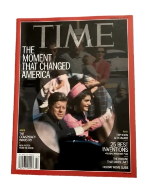TIME: The Moment That Changed America (50 Years Later, JFK) Nov. 25, 2013 - VGC - Image 1 of 4