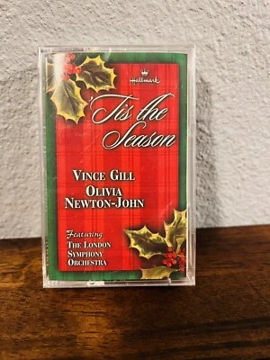 'TIS THE SEASON Vince Gill Olivia Newton-John New Cassette 2000 Christmas Sealed - Image 1 of 2