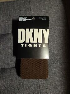 [NEW] DKNY OPAQUE CONTROL TOP TIGHTS IN BUFFALO BISON BROWN [SMALL/PETITE]