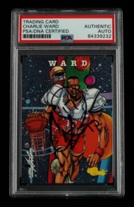 Charlie Ward Signed 1994 Classic #104 COMIC SP (PSA Encapsulated) - A - Picture 1 of 2