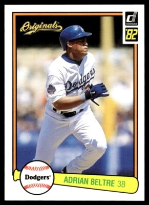 2002 Donruss Originals Baseball Adrian Beltre Los Angeles Dodgers #52 NM - Image 1 of 2