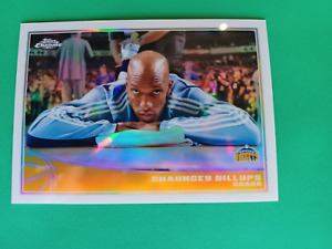 2009-10 TOPPS CHROME CHAUNCEY BILLUPS #26 REFRACTOR PARALLEL #/500 NUGGETS