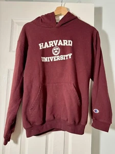 Harvard University Crimson Hoodie Sweatshirt Ivy League Preppy Youth Sz XL 14-16 - Picture 1 of 7