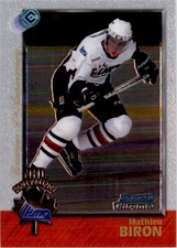1998 Bowman Chrome CHL Golden Anniversary #154 Mathieu Biron - NM-MT