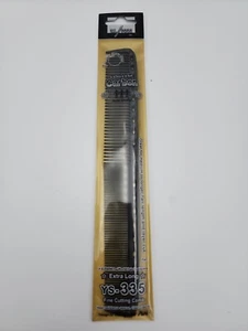 Peine de corte fino YS Park 335 (extra largo) - CARBONO - Imagen 1 de 3