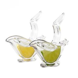 Lemon Slice Squeezer Transparent Fruit Juicer Lemon Juicer Clip Acrylic Manual
