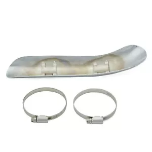 Exhaust Curve Heat Shield Cover Heel Guard For Harley Electra Glide, Road Glide - Picture 1 of 5