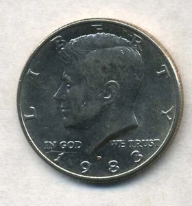 1983-D KENNEDY HALF DOLLAR CHOICE UNC #15118 - Picture 1 of 3
