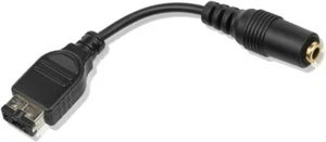 Headphone 3.5mm Jack Adapter Cable Audio Cord Nintendo Game Boy Advance GBA SP - Picture 1 of 4