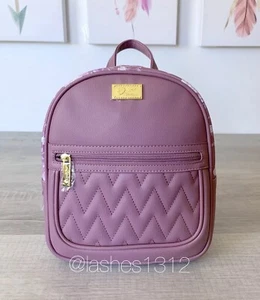 BETSEY JOHNSON Bag Dakota Small Backpack - Purple Floral LBDAKOTA - Picture 1 of 8
