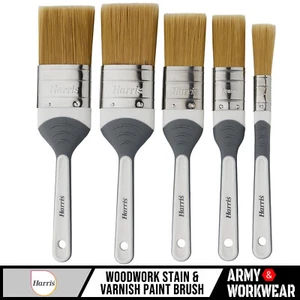 Cepillo de pintura Harris para manchas y barnices para carpintería (paquete de 5) muy bueno 1" 1,5" 2" - Imagen 1 de 13