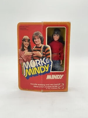 NUEVO EN CAJA Muñeca Mindy Mattel Mork & Mindy 1979 9" Posable Pam Dawber 1277 De Colección Foto 1 de 4