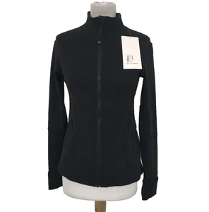 Lululemon Women's Define Jacket Size M Black Zip Pockets Thumbhole Vent New* F1 - Picture 1 of 12