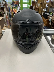 Bell E9 Full-Face Helmet Matte Black S w/ Click Release Shield Visor - Picture 1 of 15