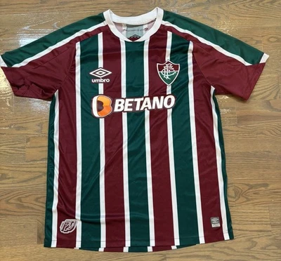 Umbro Fluminense FC 2023-2024 Home Shirt Soccer Jersey Size XXL - Image 1 of 4