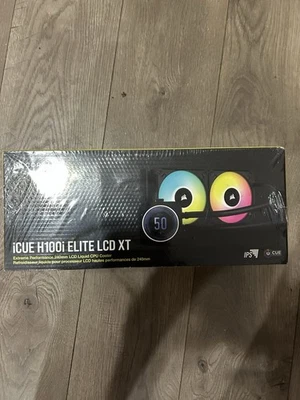 Corsair iCUE H100i Elite LCD XT Liquid CPU Cooler 240mm - Image 1 of 3