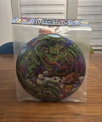 Discraft Full Foil Buzz Christmas Grinch Signed By Brian Allen 12/100 Brand New - Image 1 of 4