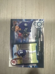 2017 Topps - Bowman Then & Now #BOWMAN-8 Felix Hernandez Seattle Mariners - Picture 1 of 2