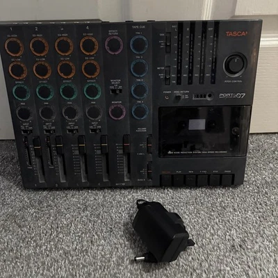 TASCAM Porta 07 Ministudio Multitrack 4 Track Cassette Recorder [Dual Speed mod] - Image 1 of 4