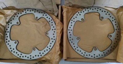 Coppia Dischifreno Originali BMW per R850R 2002/07 R1100S Ecc..Cod: 34112338228  - Immagine 1 di 4