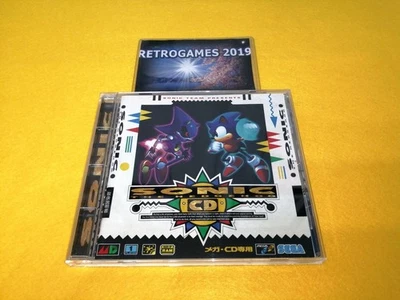 SONIC CD  SEGA  MEGA CD MEGADRIVE  SPINE CARD + REG CARD. - Image 1 of 4