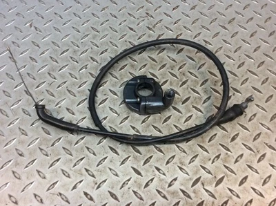 Honda XR100R XR 100R 1985 85 manillar acelerador carcasa y montaje de cable Foto 1 de 4