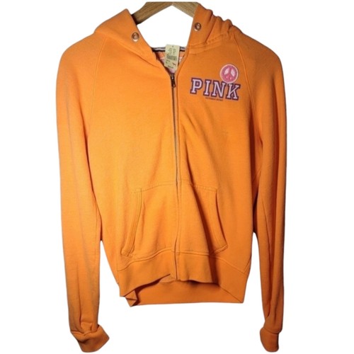 UNDERCOVER Felpa con cappuccio Victoria’s Secret ROSA Clemson – arancione RARA taglia Large