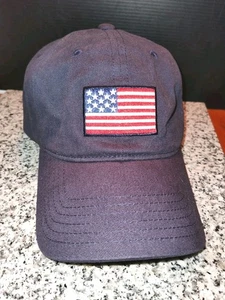 Cappello berretto Polo Ralph Lauren. Polo blu navy bandiera americana. OSFM regolabile. - Foto 1 di 10